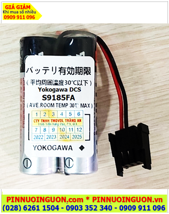 Yokogawa S9158FA; Pin S9158FA; Pin nuôi nguồn Yokogawa S9158FA lithium 3.6v 4000mAh _Xuất xứ Nhật